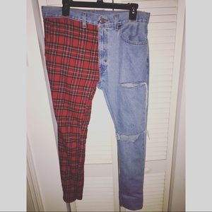 Custom Handmade 1 of 1 PHNX Denim Jeans